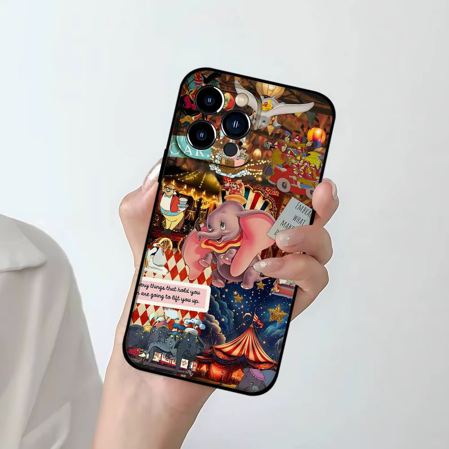 D-Dumbo Handyhülle für Apple iPhone 15 14 13 12 11 Pro Max Plus Mini in Multicolour - Bild 2