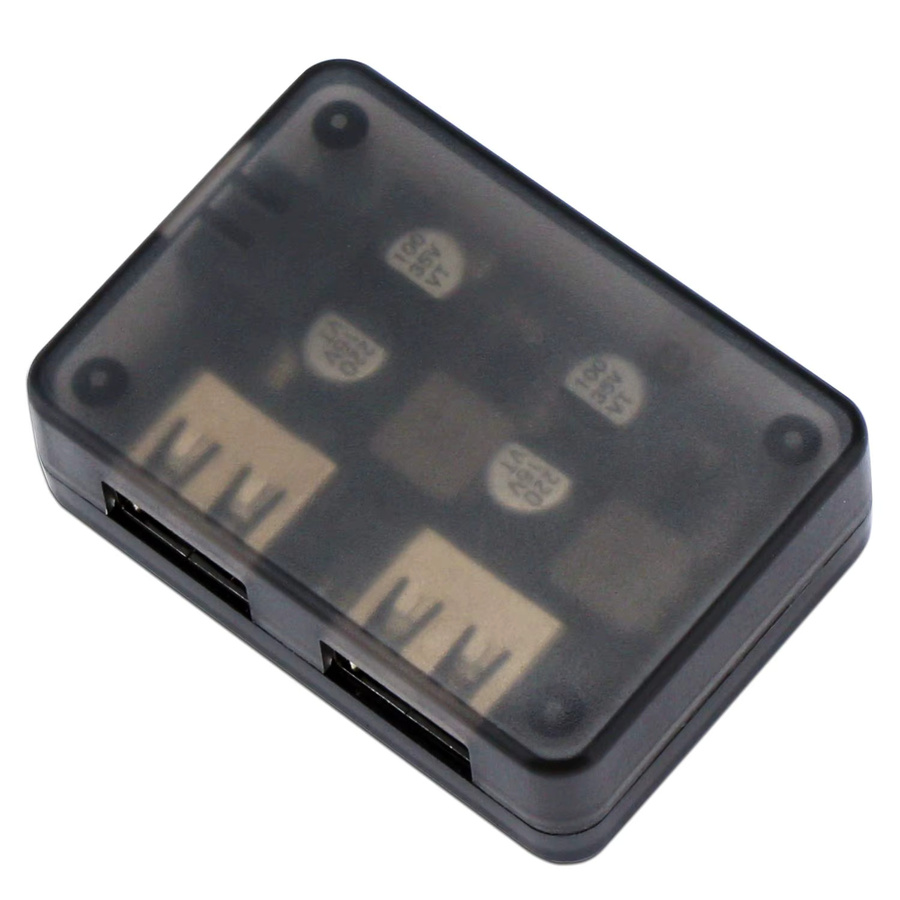 DC-DC USB Buck Converter Dual USB Port Schnellladegerät Adapter 12V auf 5V Schwarz - Bild 4