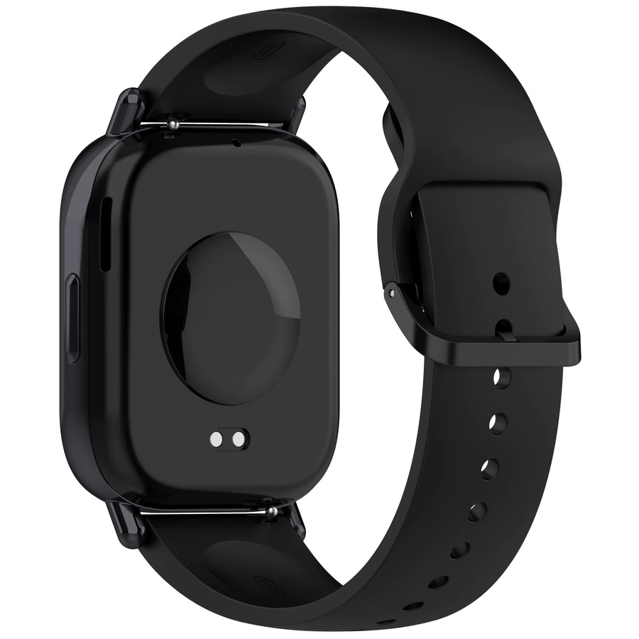 I LOVE LUO Uhrenarmband Silikon, Schwarz, für Xiaomi Redmi Watch 5 Lite - Bild 2