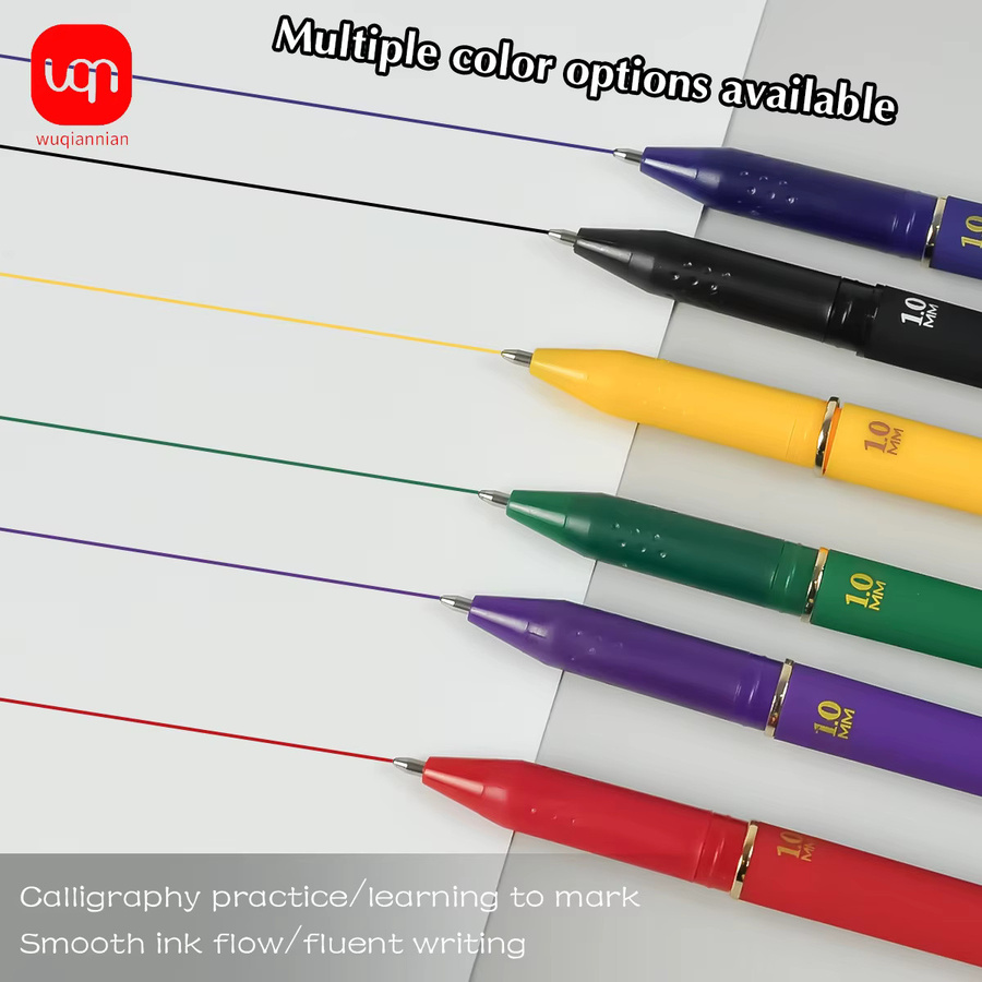 WQN Gelstifte Set mit 1,0 mm Spitze und mehrfarbiger Tinte für Schule und Büro, 4 oder 8 Stück - Bild 2