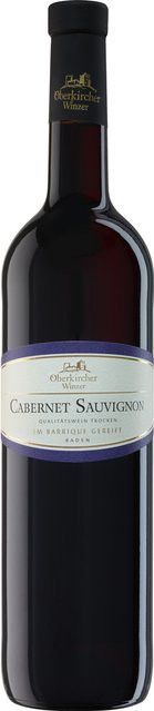 Oberkircher Vinum Nobile Cabernet Sauvignon Rotwein, Baden, 2022, trocken, 0,75 l - Bild 1