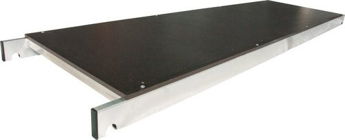 Krause ProTec XXL Belagbühne ohne Luke aus Aluminium in Schwarz - Bild 1