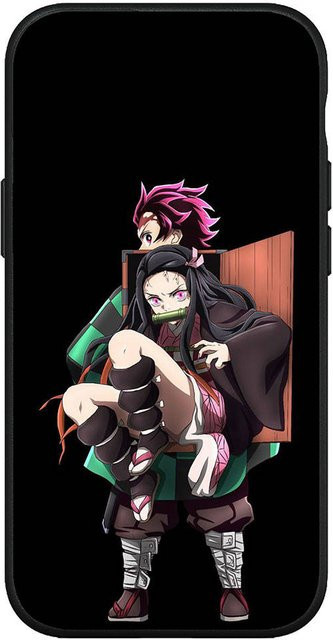 Handyhülle MINISO Anime Dämon Slayer Tanjirou Nezuko für Samsung Galaxy S22 Plus, himmelblau - Bild 1