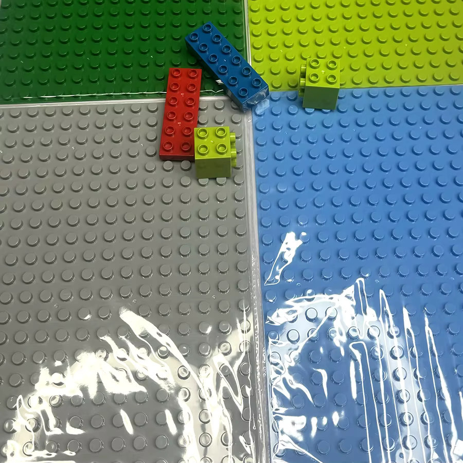 Bausteine Grundplatte, DIY Pädagogisches Spielzeug, Grau, Bunt / Mehrfarbig - Bild 3