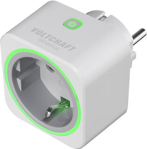 Voltcraft SEM6000 Energiekosten-Messgerät mit Bluetooth-Schnittstelle und Datenloggerfunktion in Weiß - Bild 1