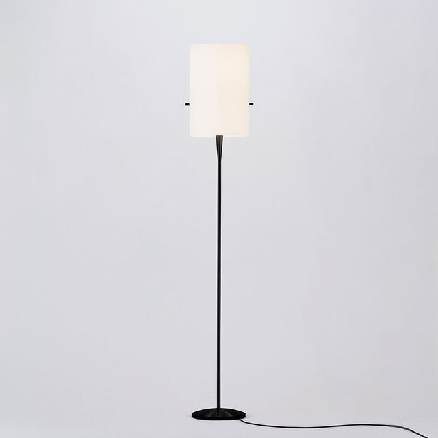 Serien Lighting Club Floor L LED-Stehleuchte in Schwarz mit Schirm und 2700K LED - Bild 1