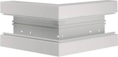 Hager Außeneck BR6517037035 in Grau, Breite: 17 cm, Tiefe: 6,8 cm - Bild 1