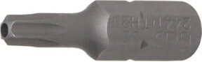 BGS Schraubendreher Bit T20 T-Profil mit Bohrung, Länge 25 mm, Antrieb Außensechskant 6,3 mm (1/4"), grau - Bild 1