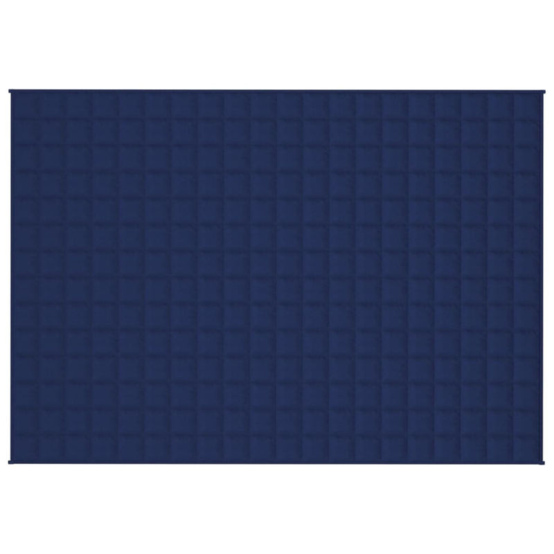 Vidaxl Gewichtsdecke in Blau mit 10 kg und den Maßen B: 135 cm x L: 200 cm aus Stoff - Bild 3