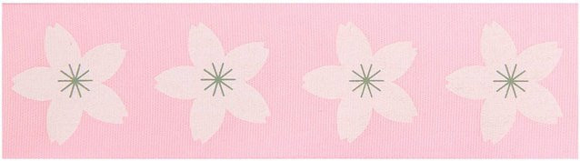 Rico Design Paper Poetry Taftband Kirschblüten in Rosa, Breite: 3,8 cm, Länge: 3 m - Bild 1