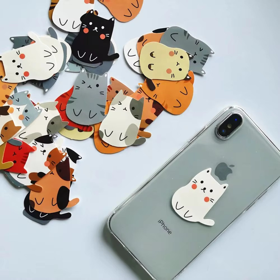 GOGOTU Tier-Katzen-Aufkleber, 40-teiliges Set, multicolor - Bild 3