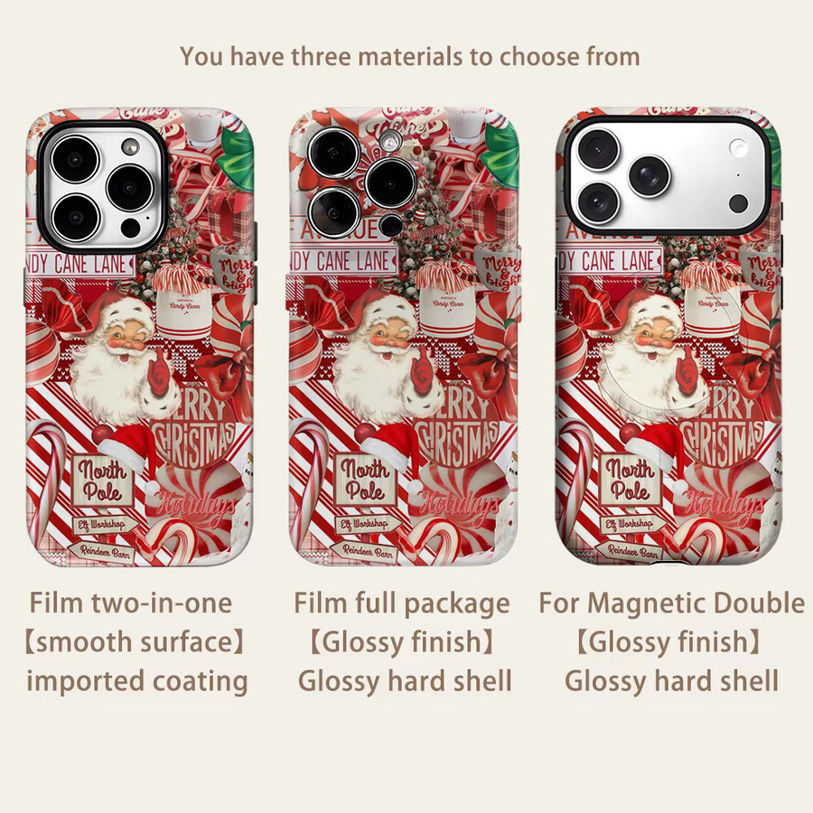 Robuste doppelschichtige magnetische Handyhülle für Apple iPhone 17 16 15 14 13 Pro Max Plus in Multicolour - Bild 2