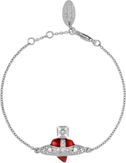 Vivienne Westwood Armband, Silber, Zirkonia, Kristall, Damen - Bild 1