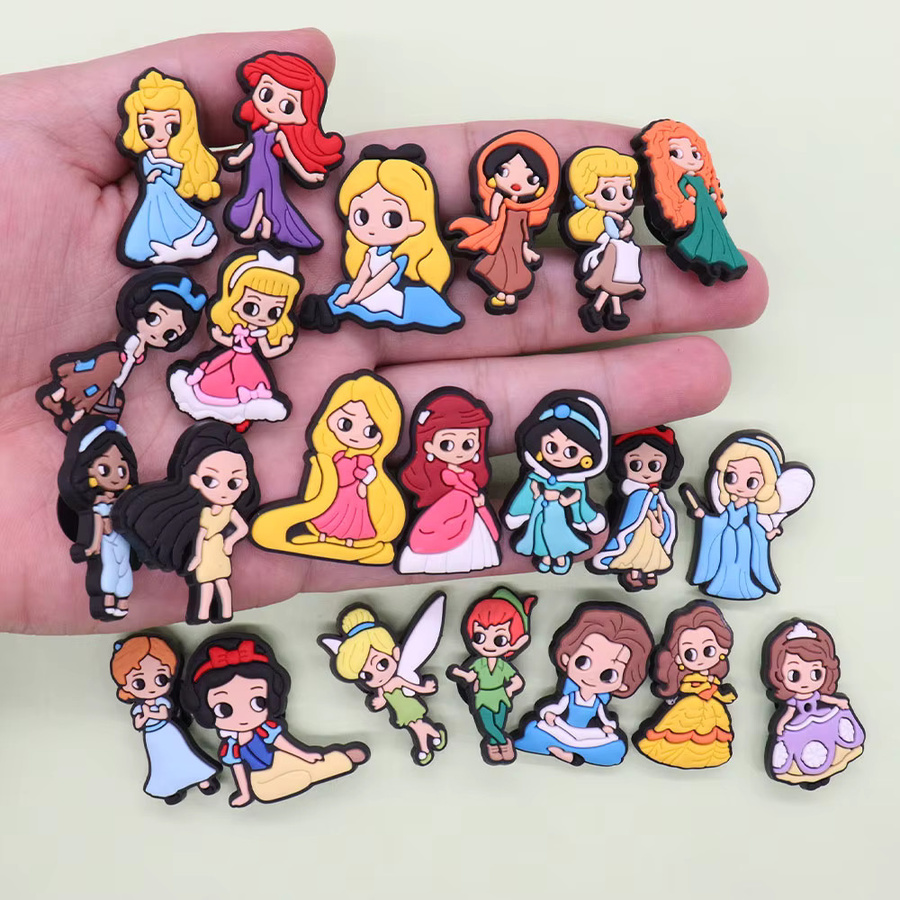 Disney Princess Alice Schneewittchen Schuh-Charms, PVC, Mix-Set - Bild 4