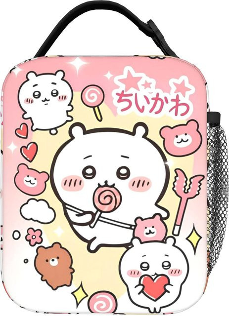 Bandai Chiikawa Isolierte Lunchtasche in Mehrfarbig mit hoher Kapazität - Bild 1