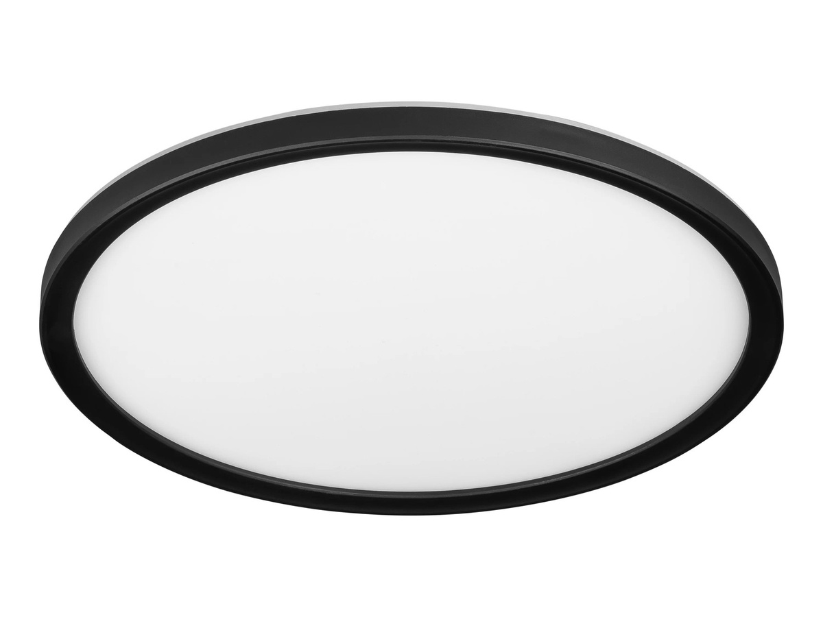 LIVARNO LED-Deckenleuchte modern rund in Schwarz mit Durchmesser: 29 cm - Bild 2