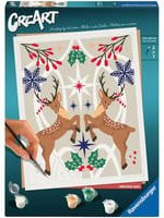 Ravensburger Weihnachtlicher Hirsch Malen Set - Bild 1