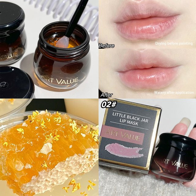 ART VALUE Lippenpflege-Schlafmaske, Balsam, Unisex - Bild 1