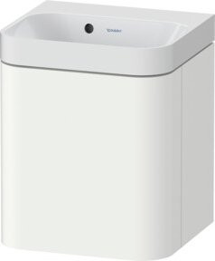 Duravit Möbelwaschtisch Happy D.2 Plus in Weiß Matt, Wandhängend, B: 40 cm, T: 36 cm - Bild 1