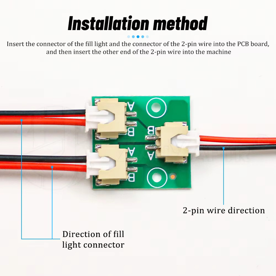 M·WOLF Hochleistungs-LED-Doppel-Lichtstreifen in Weiß für Flashforge Adventurer 5M AD5M AD5M Pro AD5X mit magnetischer Installation und COB-Technologie - Bild 2