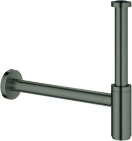 Grohe Geruchsverschluss 1 1/4 Zoll aus Messing in Hard Graphite Gebürstet - Bild 1