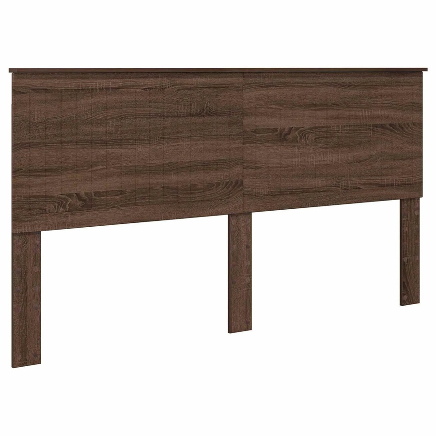 vidaXL Kopfteil in Eichen-Optik Braun aus Holzwerkstoff, Breite: 180 cm - Bild 2
