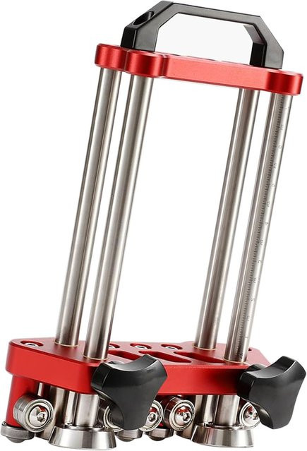 Meterk Tragbare 2-Stationen-Biegemaschine aus Metall für Blechrollen mit 0-100 Grad Biegebereich für 7 mm bis 180 mm - Bild 1