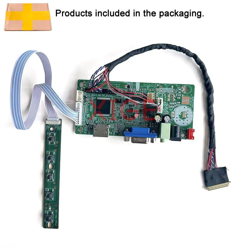 Controller-Board Kit für N173HGE LP173WF1 B173HW01 HSD173PUW1 Laptop-Bildschirme mit 40-Pin LVDS, VGA und HDMI für 1920x1080 Auflösung - Bild 3