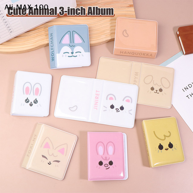 AyS Cartoon-Tier Sammelalbum für 3-Zoll-Fotos und Kpop-Karten in Multicolour - Bild 1