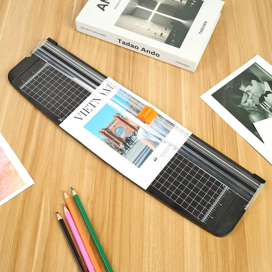 ALLOET A3 Papierschneider Fototrimmer mit Kunststoffbasis und Schneideklingen als Bastelwerkzeug - Bild 2