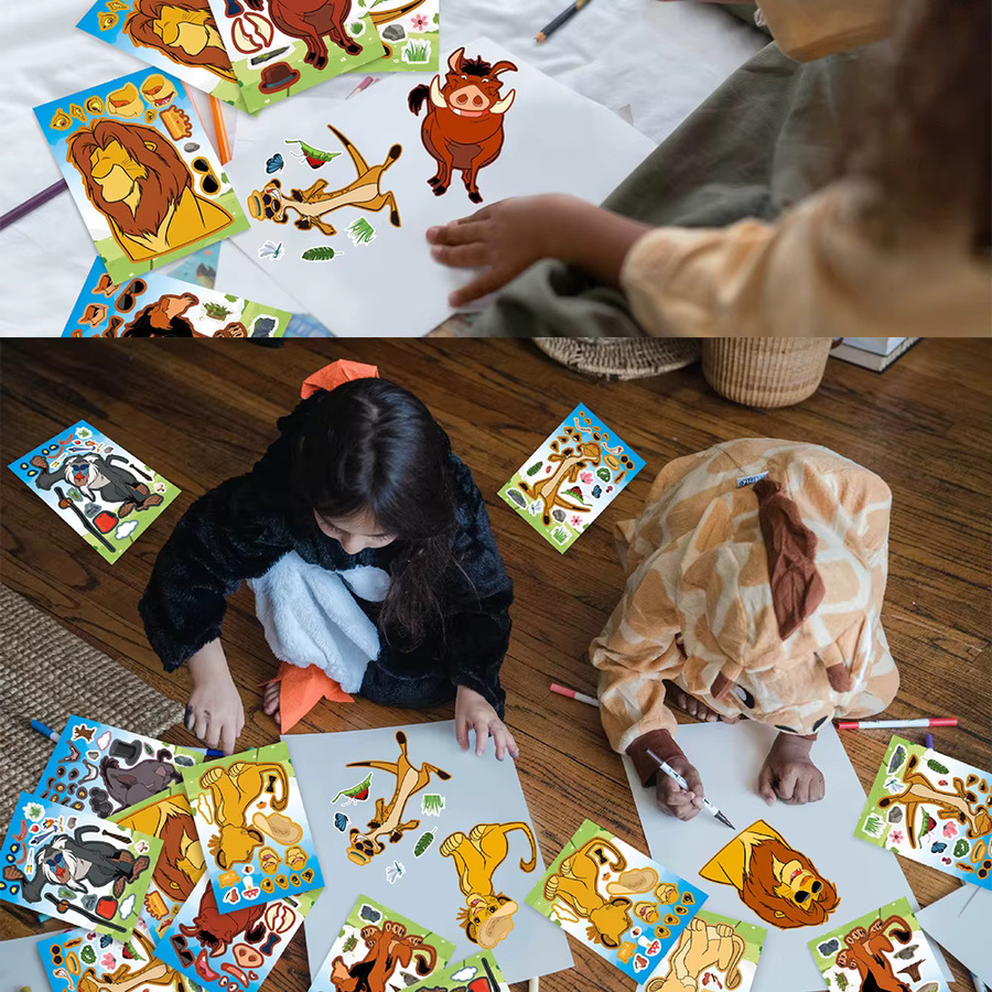 Disney Der König der Löwen Puzzle-Aufkleber, 8/16 Blatt - Bild 4