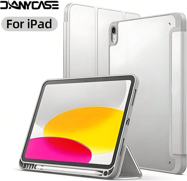 DANYCASE Tablet Hülle für iPad Pro, Air und verschiedene iPad Generationen in Grau - Bild 1