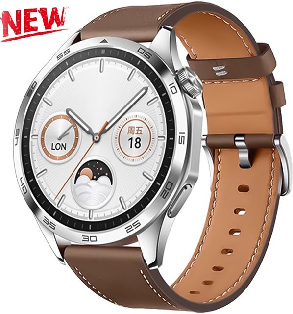 OAKCHARM Uhrenarmband Leder, 22mm 20mm, Unisex - Bild 1