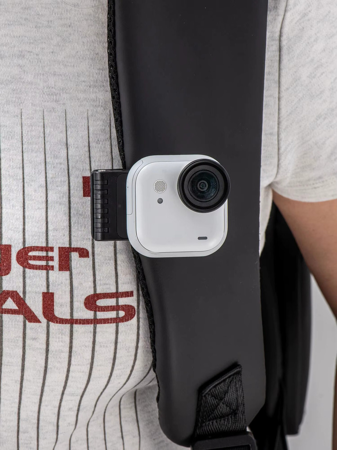 Magnetischer Rucksack-Halterungsständer und Schwenkclip mit Schnellverschluss als Hut-Halterungsadapter für Insta360 Go Ultra - Bild 5