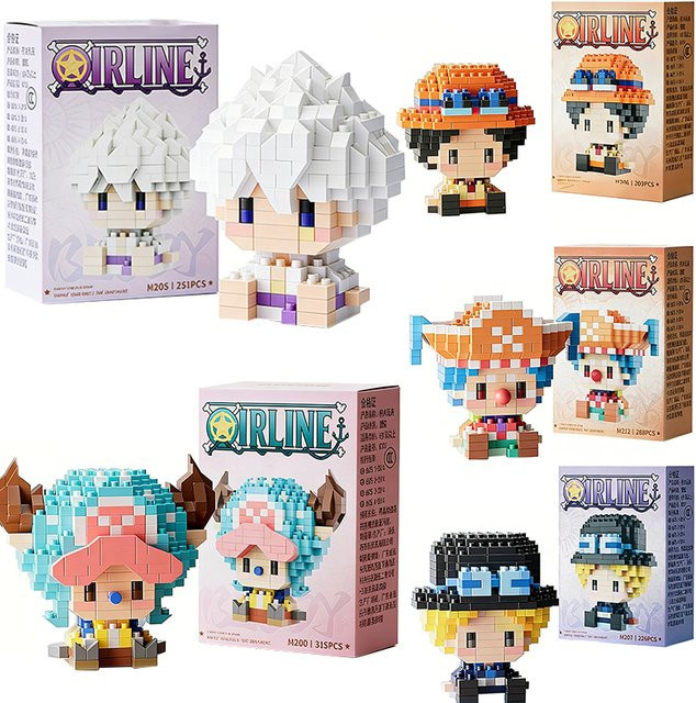 Bandai One Piece 3D Mini-Bausteine Charakter Modellbausatz - Bild 1