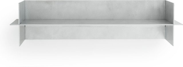 Alu Regal von Normann Copenhagen in Silber aus lackiertem Aluminium mit skandinavischer Ästhetik - Bild 1