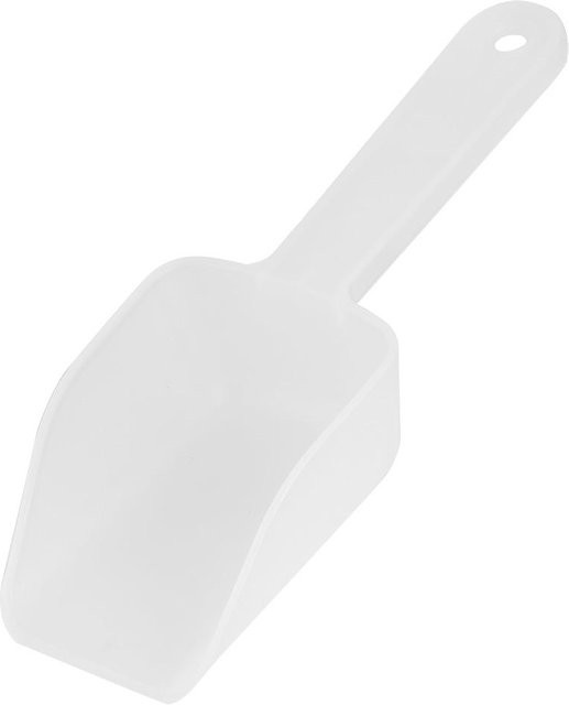 8 Stück Mini PP Plastikschaufeln von mfySpace in Weiß für Lebensmittel, Nüsse, Mehl und Desserts - Bild 1