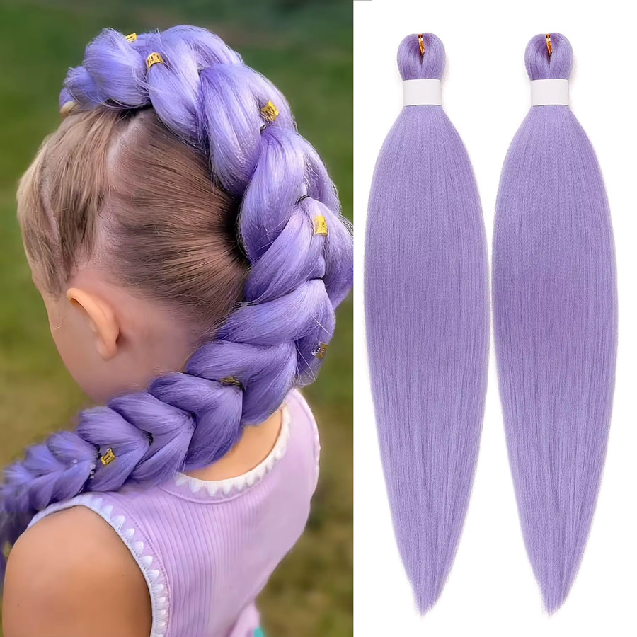 DinDong Haarverlängerungen Easy YAKI Texture Twist, bunt, synthetisch, Damen - Bild 3