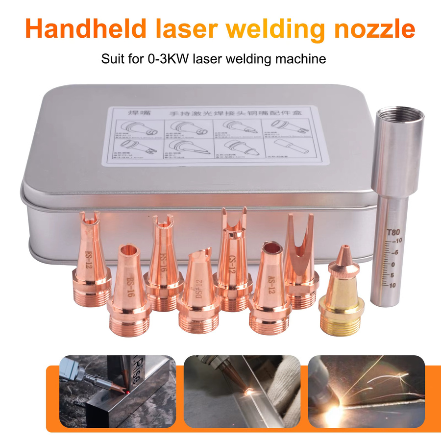 CQWY Kupfer-Schweißdüse M16 für Faser-Laser-Schweißpistolen Raytools BW101 und SUP-Serie - Bild 2