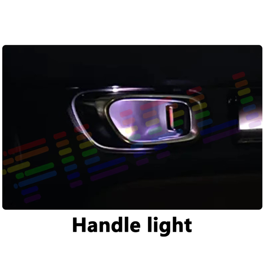 FILIPLI Neon-LED Auto-Ambientebeleuchtung RGB Multicolour für Fußraum, Staufach und Griff - Bild 4