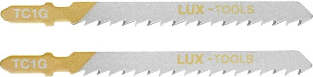 LUX-TOOLS Stichsägeblatt für Holz mit T-Schaft, 75 mm, Silber - Bild 1