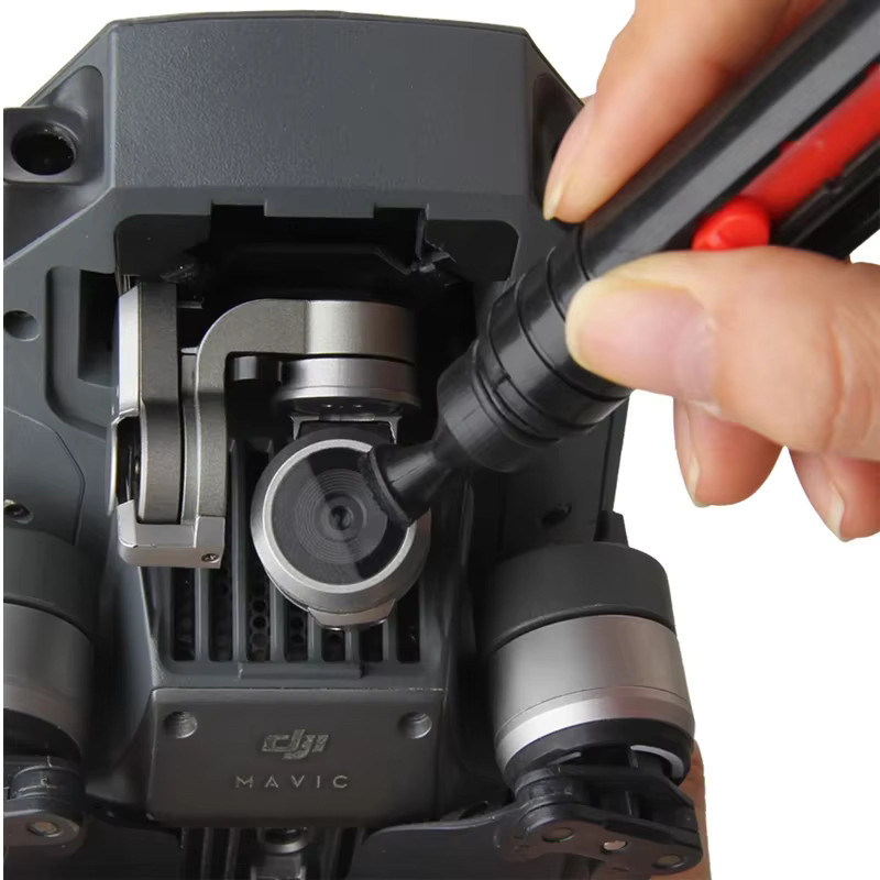 TOFEIJ 6-in-1 Drohnen-Reinigungsset in Schwarz für DJI Mini 3, Mavic 3, Air 2, AVATA 2 und Neo mit Tuch, Bürste und Luftgebläse zur Objektiv- und Gimbal-Reinigung - Bild 3