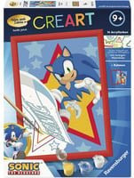 Ravensburger CreArt Rasender Sonic Malset mit Sonic the Hedgehog - Bild 1
