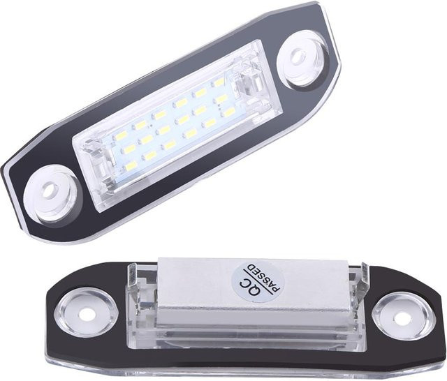 Wosawe LED Kennzeichenleuchten Set für Volvo S40 S60 S80 XC60 XC70 XC90 in Grau - Bild 1