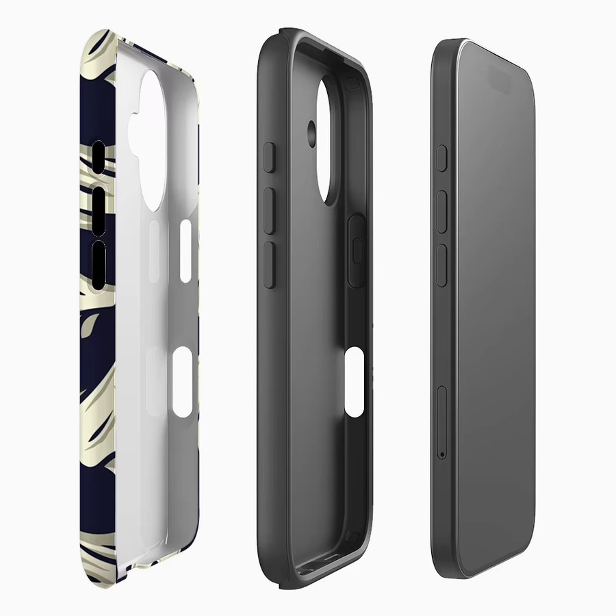 Handyhülle mit verspielten Halloween-Geistern für Apple iPhone 17 16 15 14 13 12 Pro Max Plus, doppelschichtige Rückseite, Multicolor - Bild 2