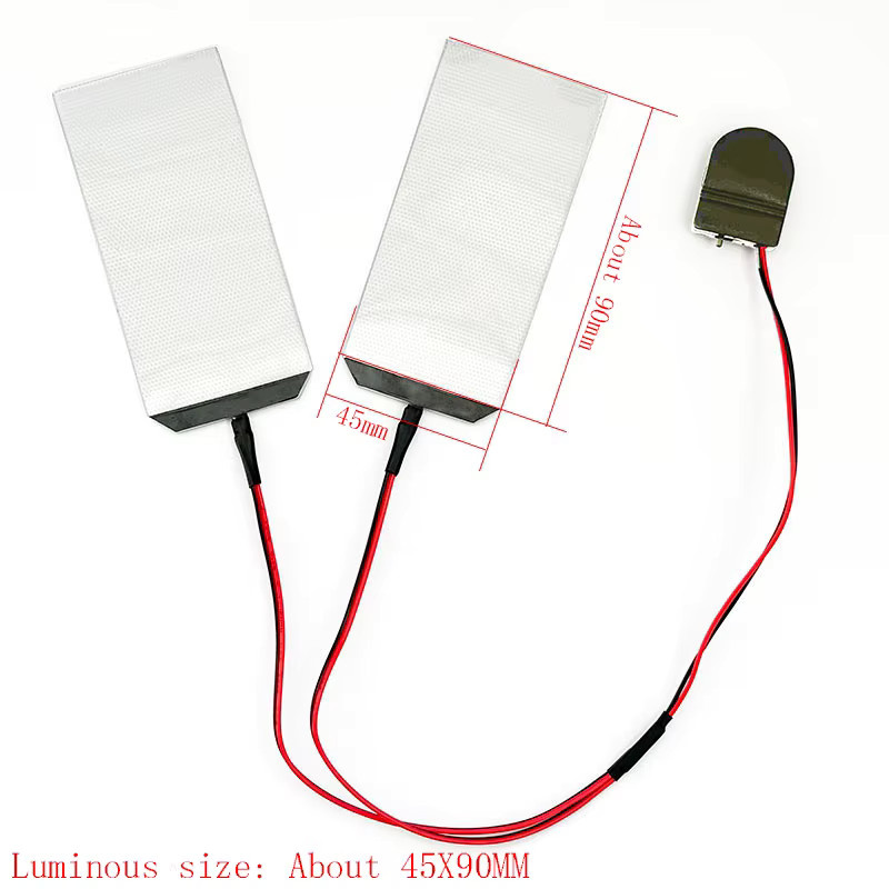 CINESSD LED Augen Licht Kits, DIY Zubehör, für Halloween Cosplay Helm Masken - Bild 2