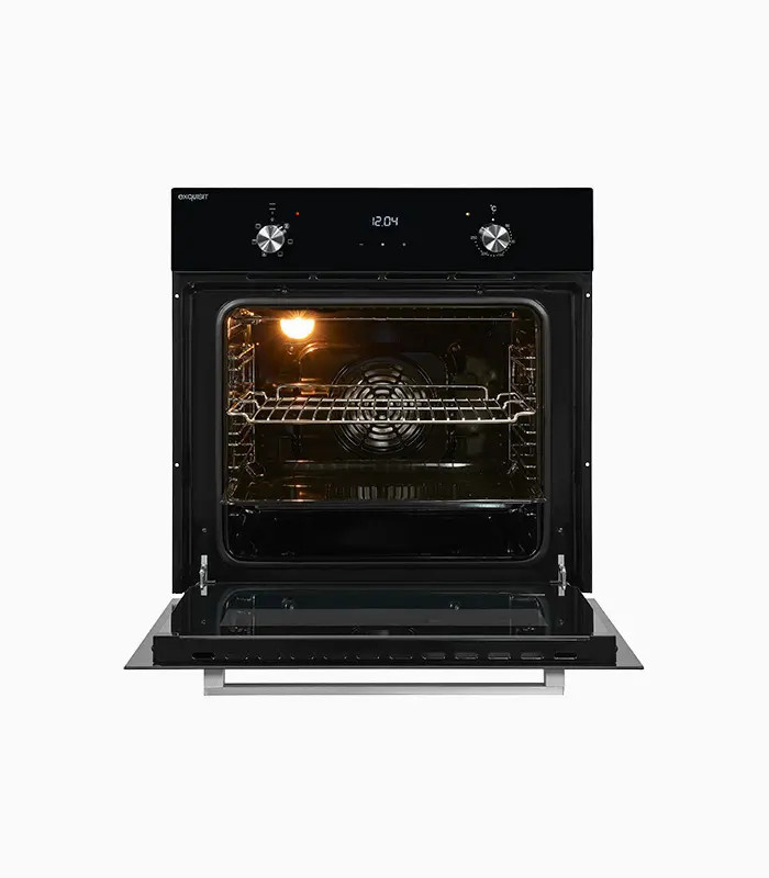 Exquisit Einbaubackofen EBE657-U-020 in Schwarz mit 59 l Volumen - Bild 6