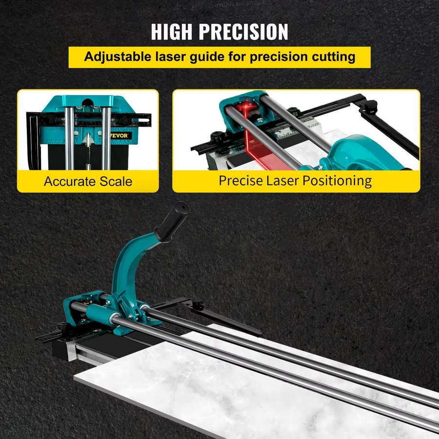 SucceBuy Manueller Fliesenschneider für Präzisionsschnitte, Breite: 120 cm - Bild 4