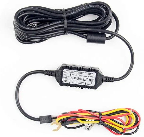 Viofo Hardwire Kit HK3 ACC Mini USB 3-Draht Kabel für Dash Cam Parkmodus A119 V3 A129 Duo IR DVR Recorder - Bild 1