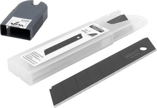 Wolfcraft Pro-Sharp Abbrechklinge aus Carbonstahl, 25 mm, Schwarz, 5 Stück - Bild 1